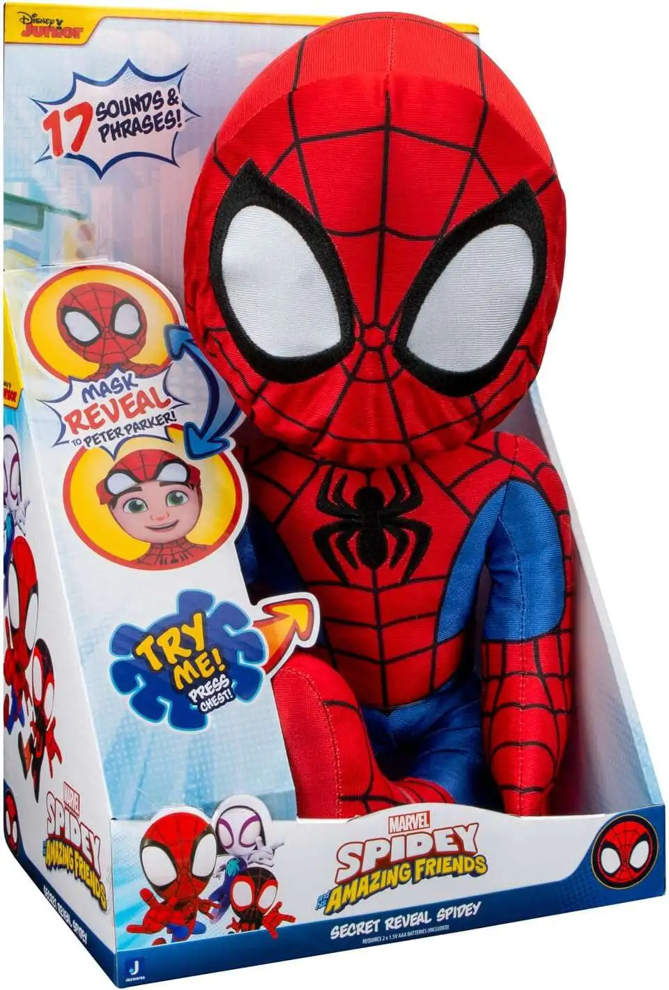Collectible Amazon Peluche Spiderman 2002 Movie Plush Spider-Man