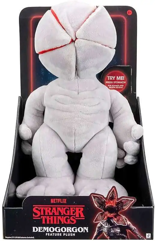 Stranger Things Demogorgon 12 Feature Plush Jazwares - ToyWiz