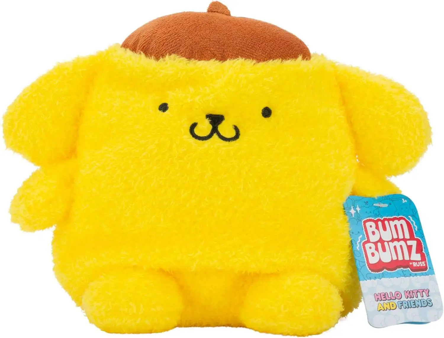 BumBumz Hello Kitty Friends Sanrio Pompompurin 7.5 Plush