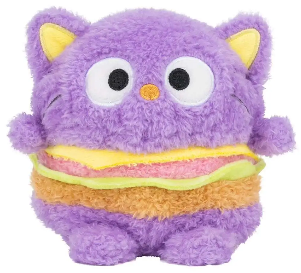 BumBumz Hello Kitty Friends Chococat Burger 4.5 Plush Jazwares