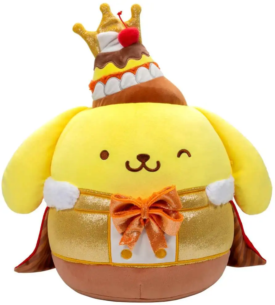 Squishmallows Hello Kitty 30th Anniversary Pompompurin 12-Inch Plush