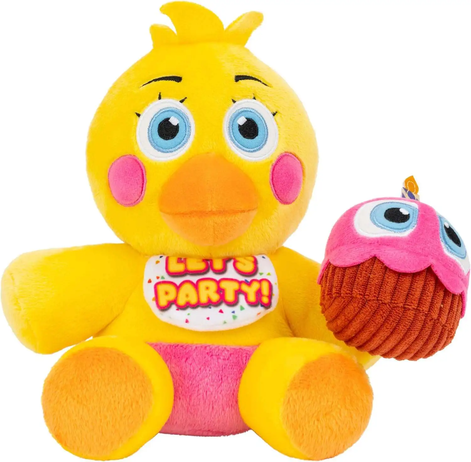 Five Nights at Freddy's Classic Toy Chica with Carl 7-Inch Plush