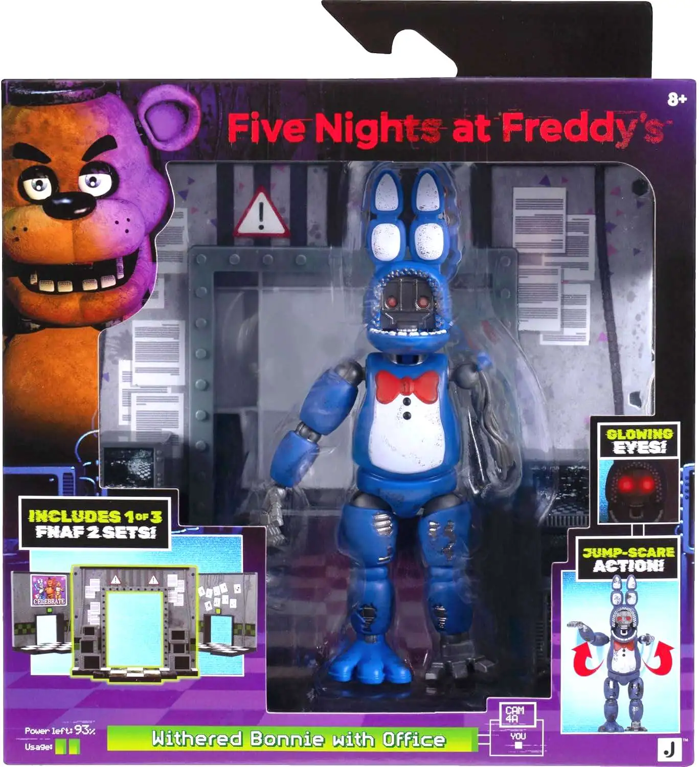 Five Nights at Freddys Withered Bonnie with Office Action Figure
