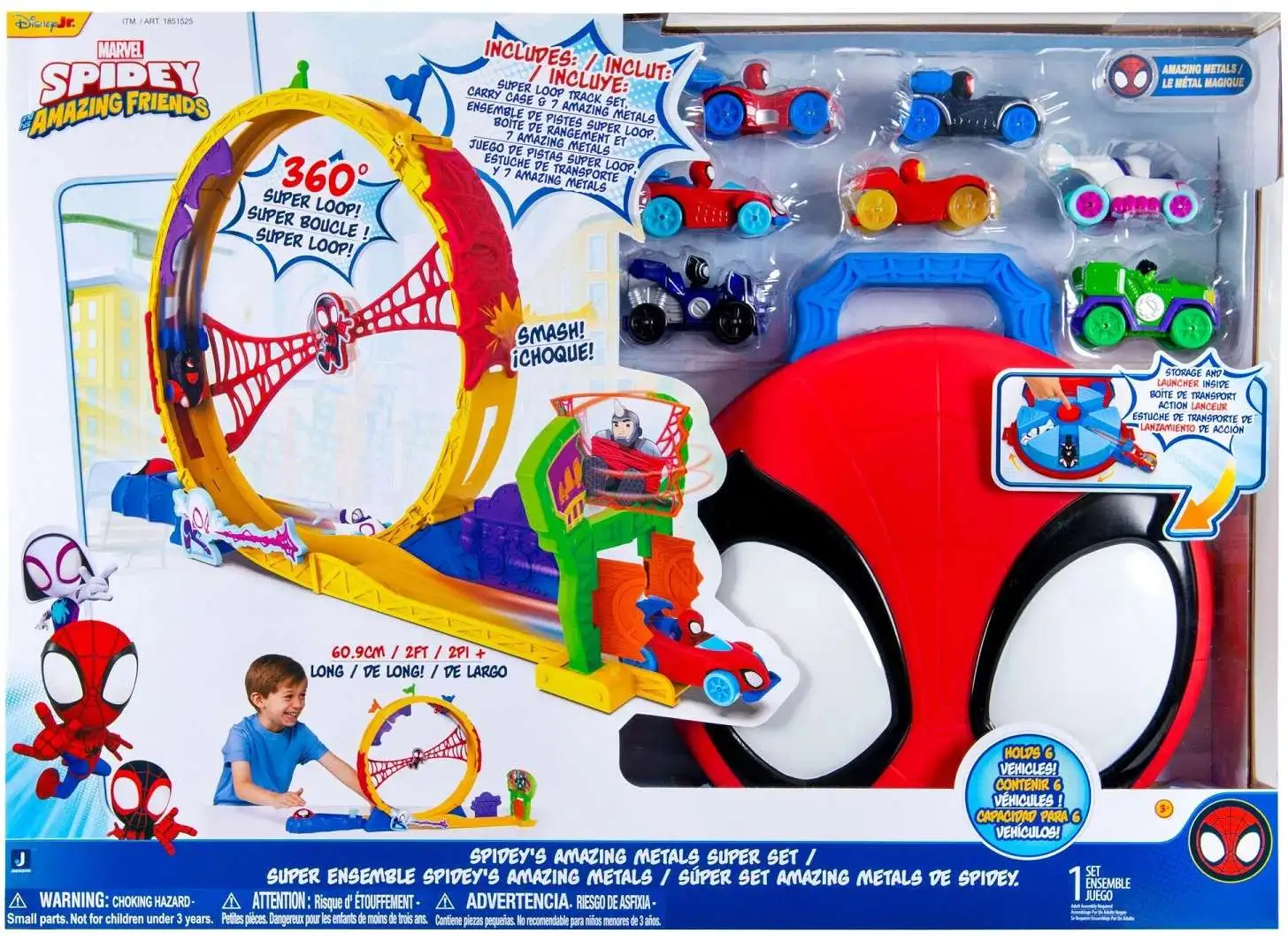 Marvel Spidey & His Amazing Friends Spidey's Amazing Metals Super Set Exclusive