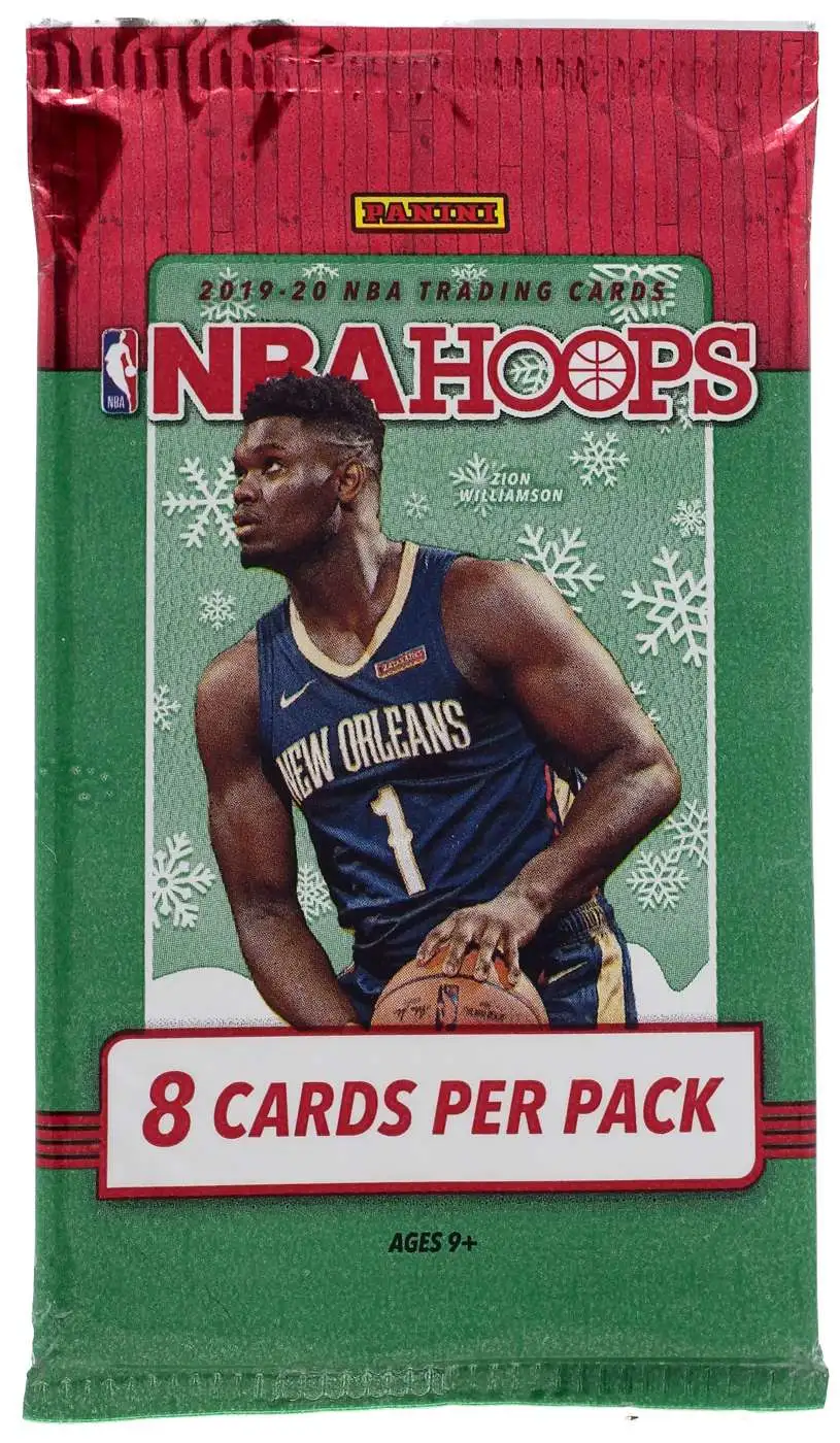 NBA Panini 2019-20 HOLIDAY Hoops Basketball Trading Card Pack [8 Cards]