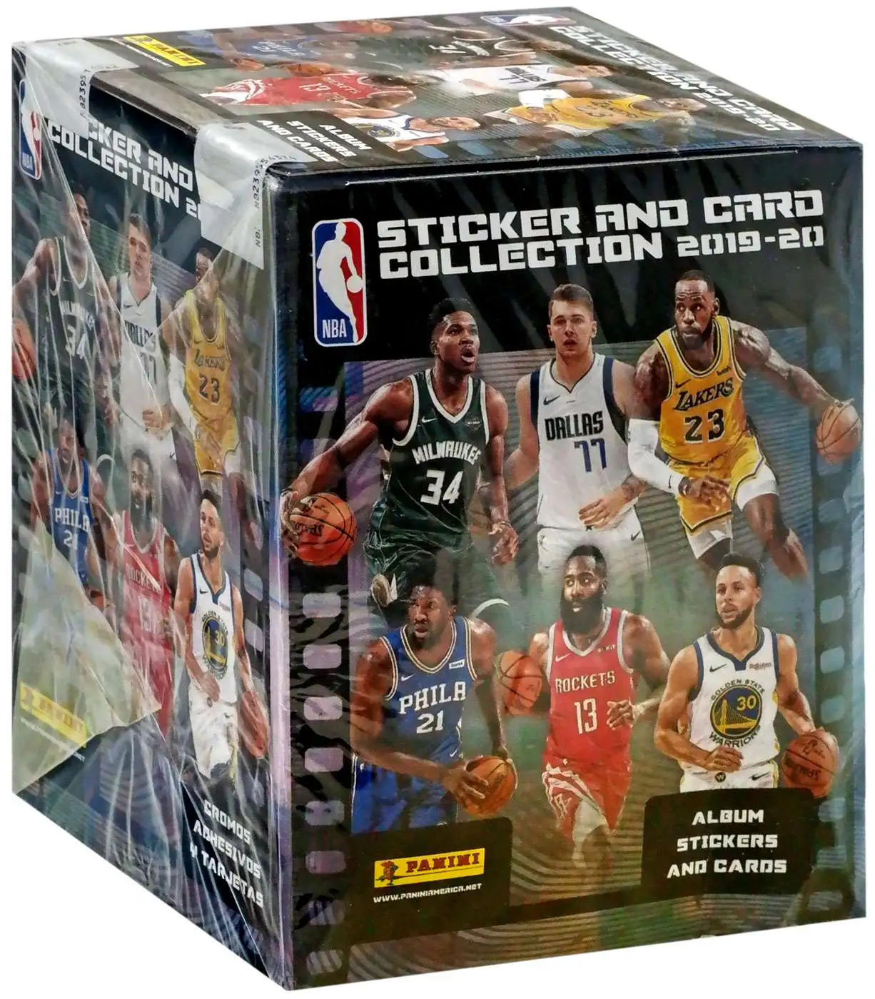 NBA Panini 2019-20 Basketball Sticker Collection Box 50 Packs - ToyWiz