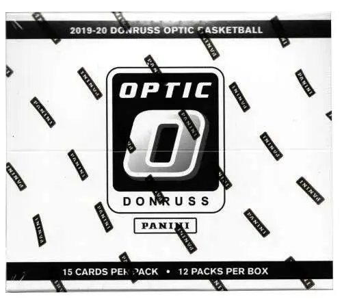 NBA Panini 2019-20 Donruss Optic Basketball Trading Card CELLO Box [12 Packs]