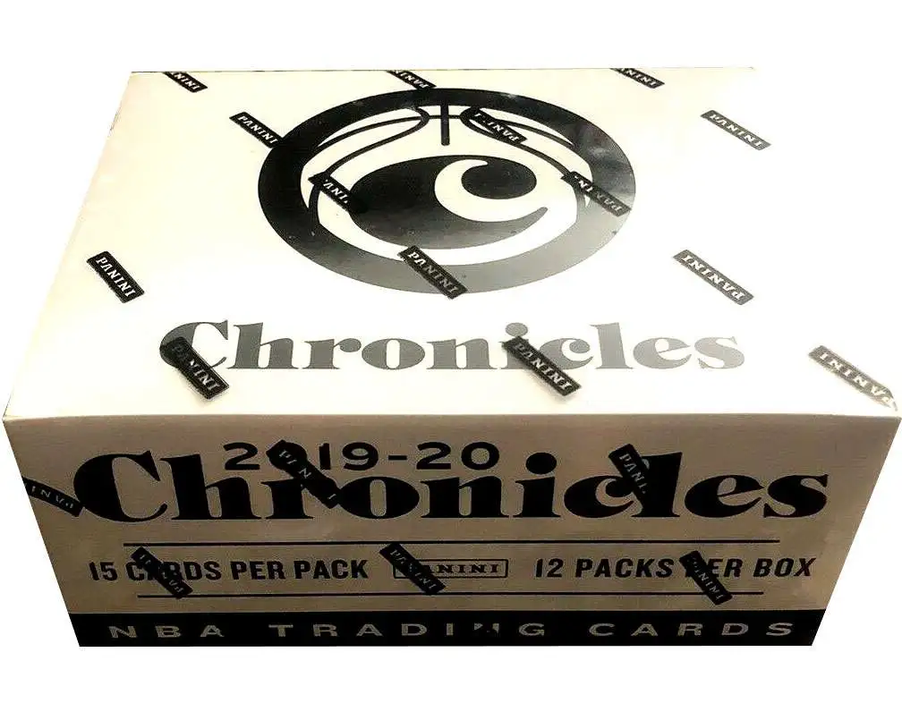 NBA Panini 2019-20 Chronicles Basketball Trading Card VALUE Box [12 Packs]