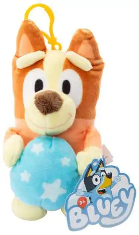 Bluey Easter Bingo 6-Inch Plush Hanger [Holding Egg]