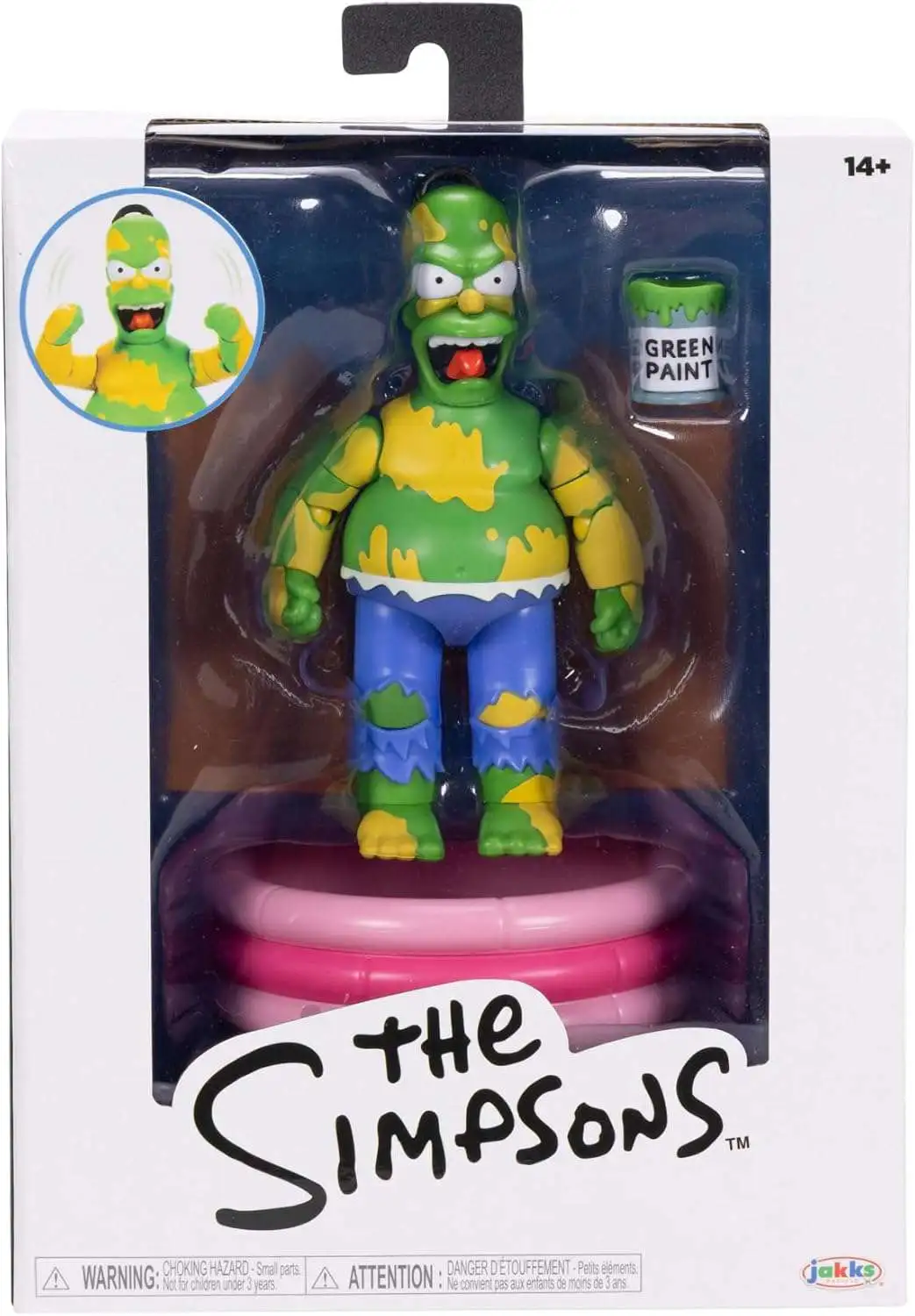 The Simpsons Premium Furious Homer Action Figure