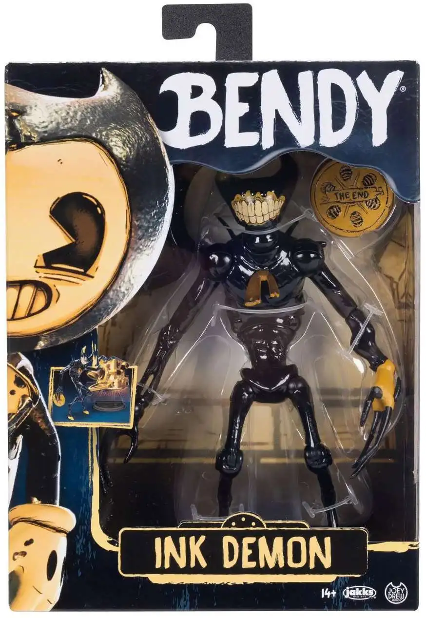 Bendy and the Ink Machine Ink Demon 6.5 Action Figure Jakks Pacific ...