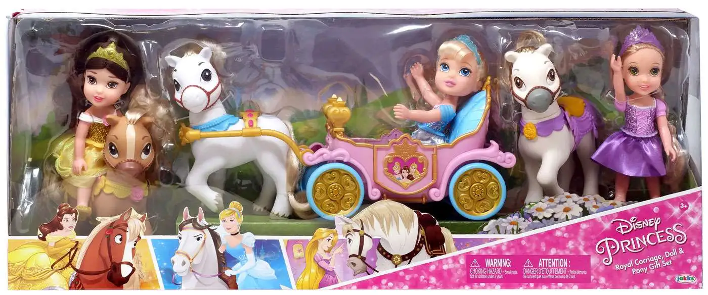 Disney Princess Royal Carriage, Doll, & Pony Gift Set