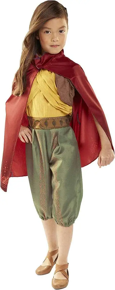 Disney Raya and the Last Dragon Raya's Adventure Outfit Costume [Size 4 - 6x, Loose]