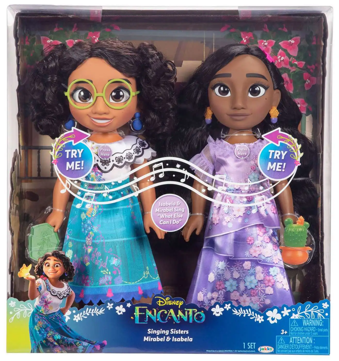 Disney Encanto Singing Sisters Mirabel Isabel Doll 2-Pack