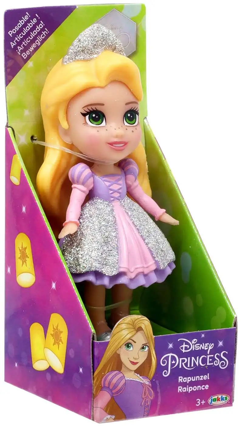 Disney Princess Posable Rapunzel 3 Mini Figure Jakks Pacific - ToyWiz
