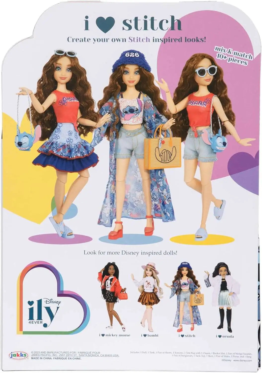 Disney ily 4EVER Disney 100 I Heart Stitch Fashion Doll Disney ily 4EVER Disney 100 I Heart Stitch Fashion Doll