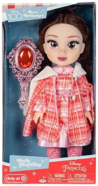 Disney100 Retro Reimagined Belle Exclusive Doll [Holiday]