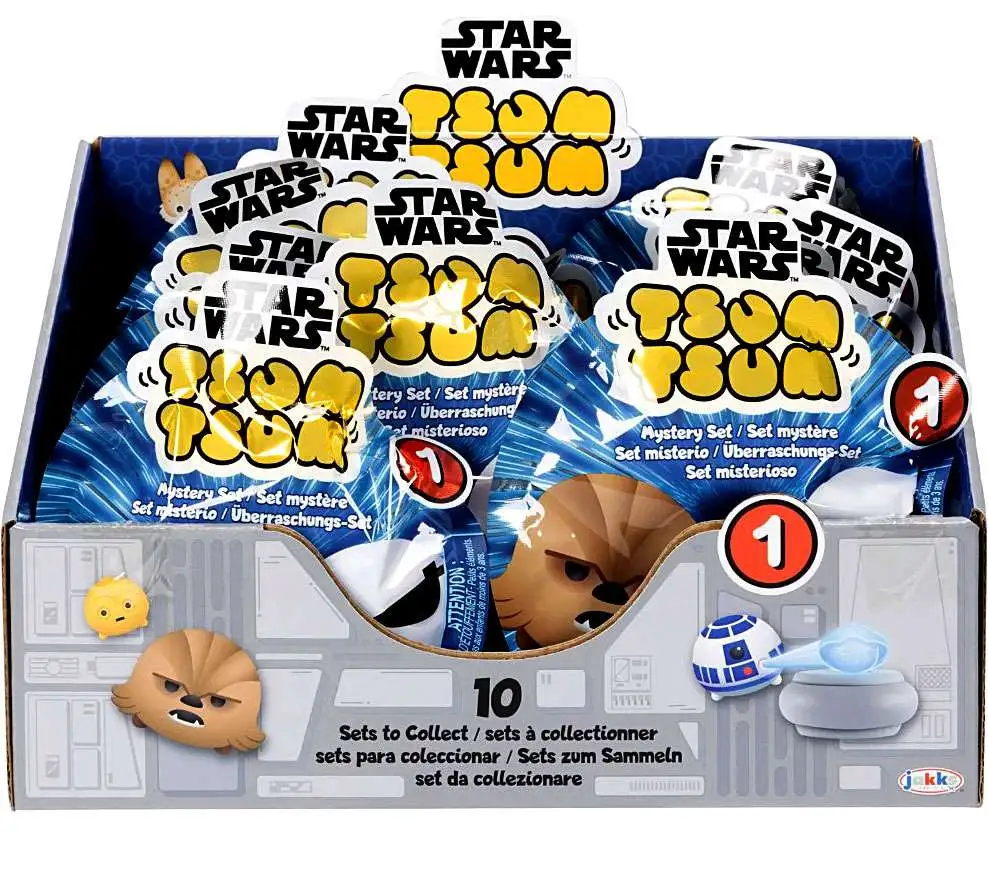 Star Wars Tsum Tsum Story Sets Series 1 Mystery Box 12 Packs