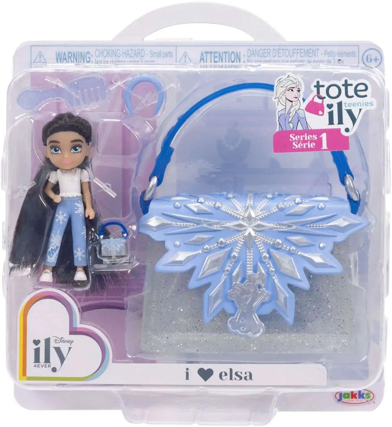 _ Ｌ'ｉｌｙ_ Disney ily 4EVER Tote Ily Teenies Series 1 I Love Elsa 2