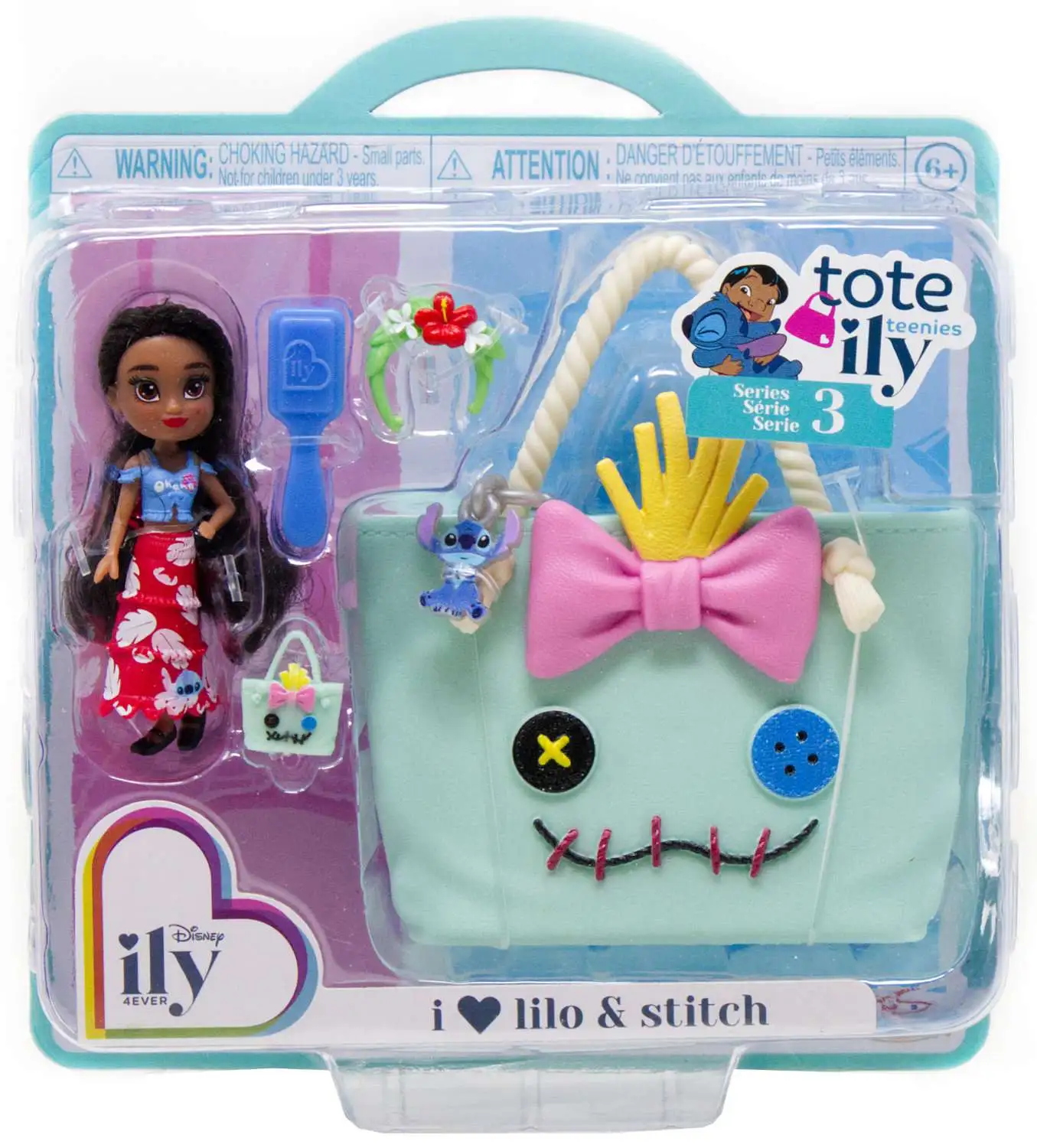 Disney ily 4EVER Tote Ily Teenies Series 3 I Love Lilo Stitch 2