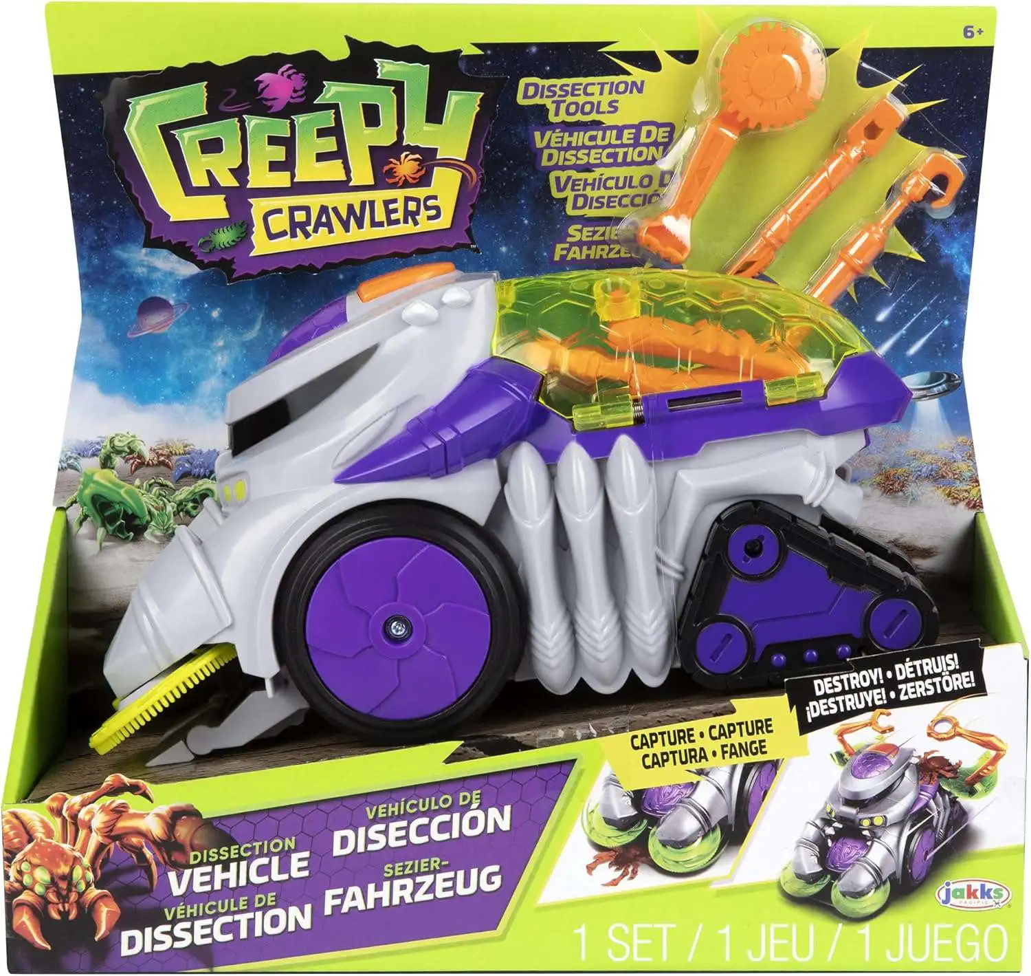 Creepy Crawlers Dissection Vehicle Playset