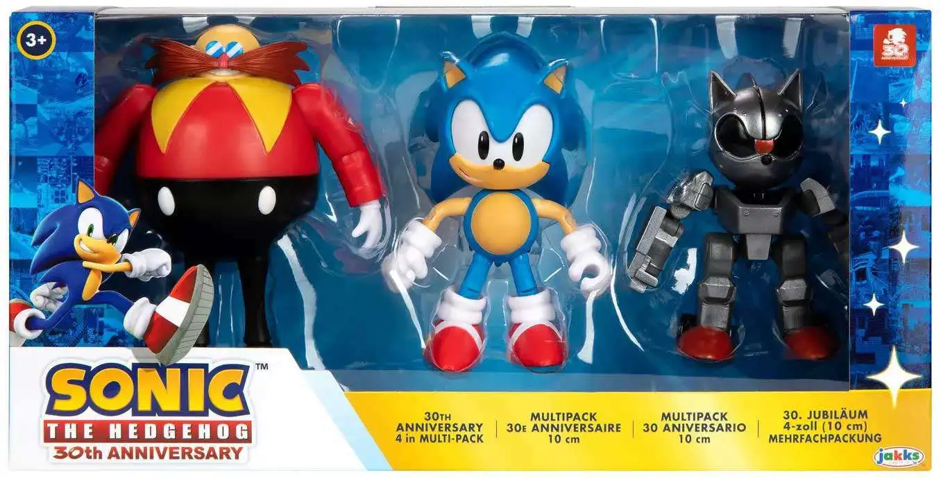 Sonic The Hedgehog Team Sonic Collection Action Figure Set - 3pk