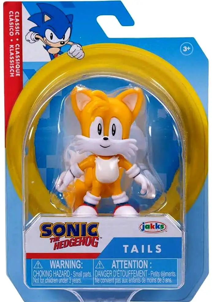 Sonic The Hedgehog Tails Classic 2.5 Action Figure Jakks Pacific  192995412149