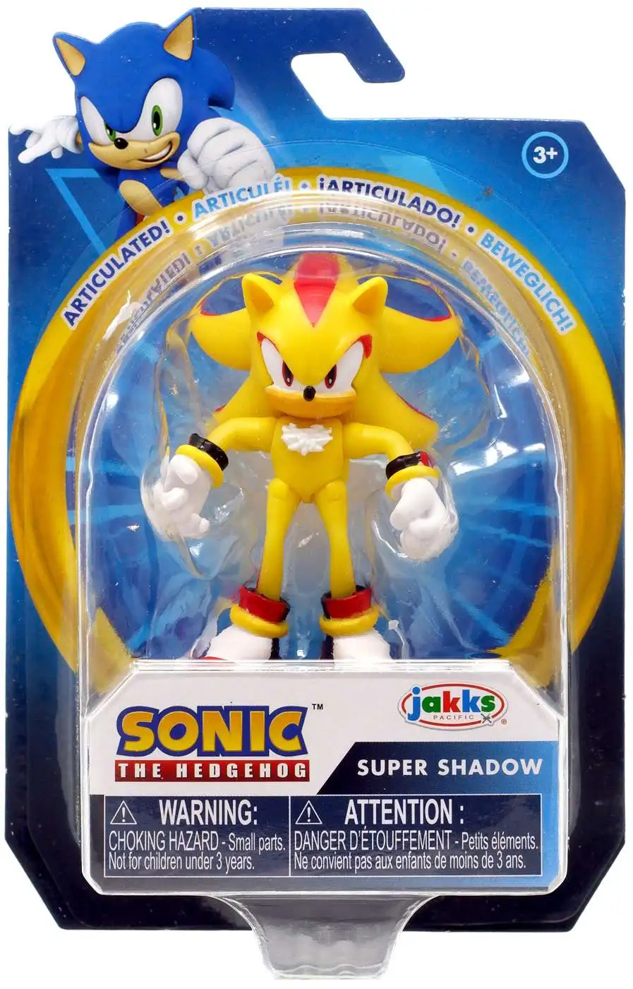 Sonic the Hedgehog 2, 4 inch Articulated Super Sonic with Master Emera –  GOODIES FOR KIDDIES