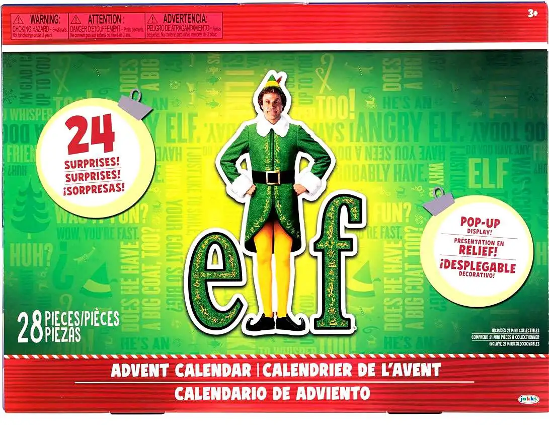 2024 Holiday Movie Elf Exclusive Advent Calendar [24 Surprises!]