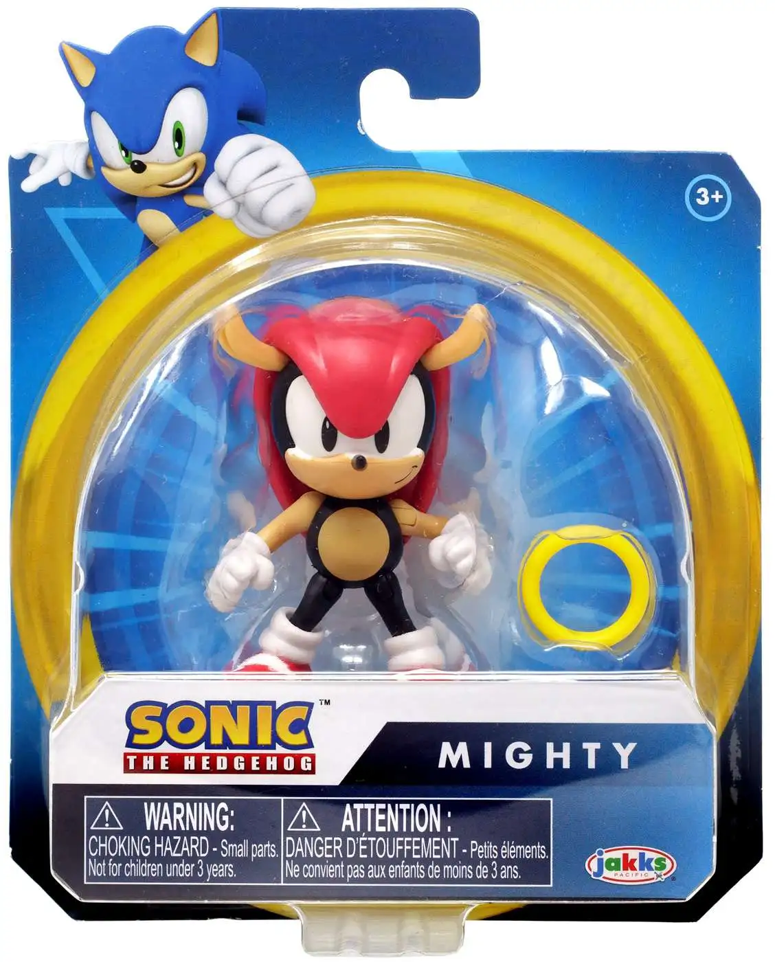 Sonic The Hedgehog Wave 5 Mighty 25 Mini Figure With Ring Jakks