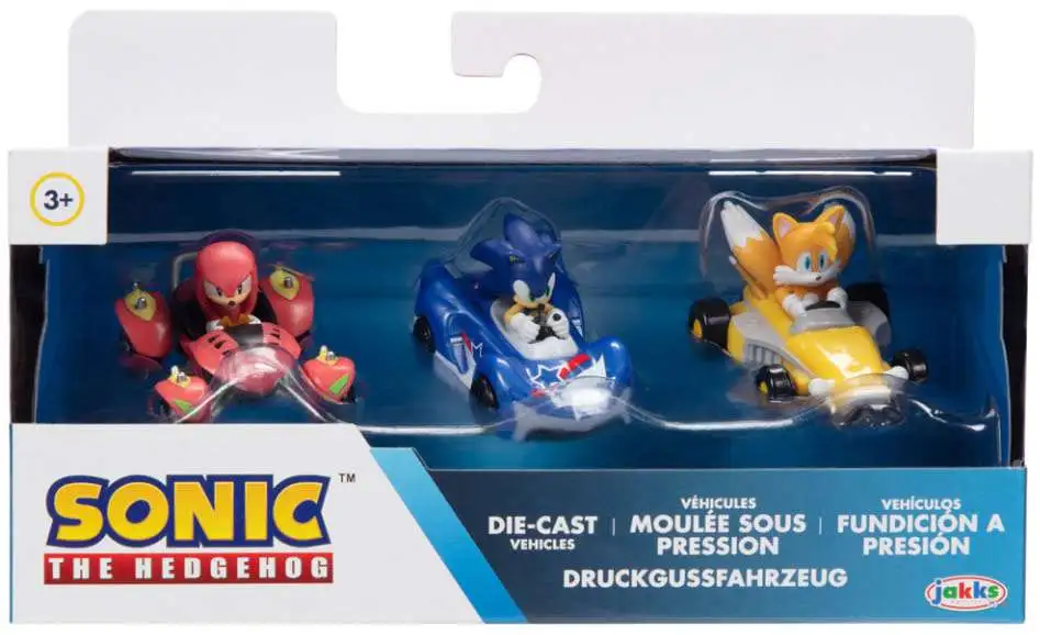 Sonic The Hedgehog Sonic Boom Classic Sonic, Classic Knuckles Classic Tails  3 Action Figure 3-Pack 3 Rings, Damaged Package TOMY, Inc. - ToyWiz