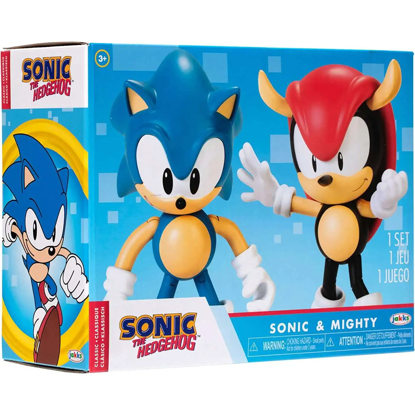 Sonic The Hedgehog 2.5-Inch Action Figure Classic Mighty Collectible Toy