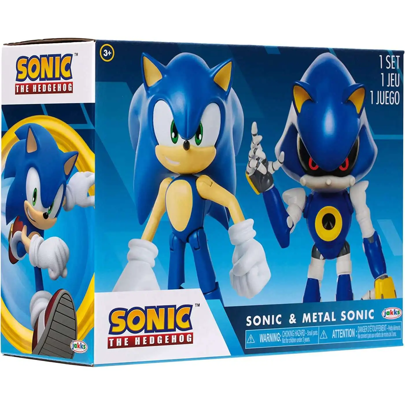 Jakks Pacific Sonic The Hedgehog Modern Sonic & Metal Sonic 2.5