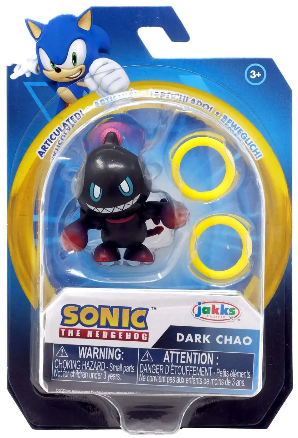 Sonic The Hedgehog Dark Chao 2.5 Mini Figure Pacific - ToyWiz