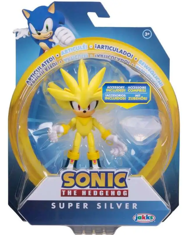 Sonic the Hedgehog 30th Anniversary 4 Mecha Sonic Figure Jakks