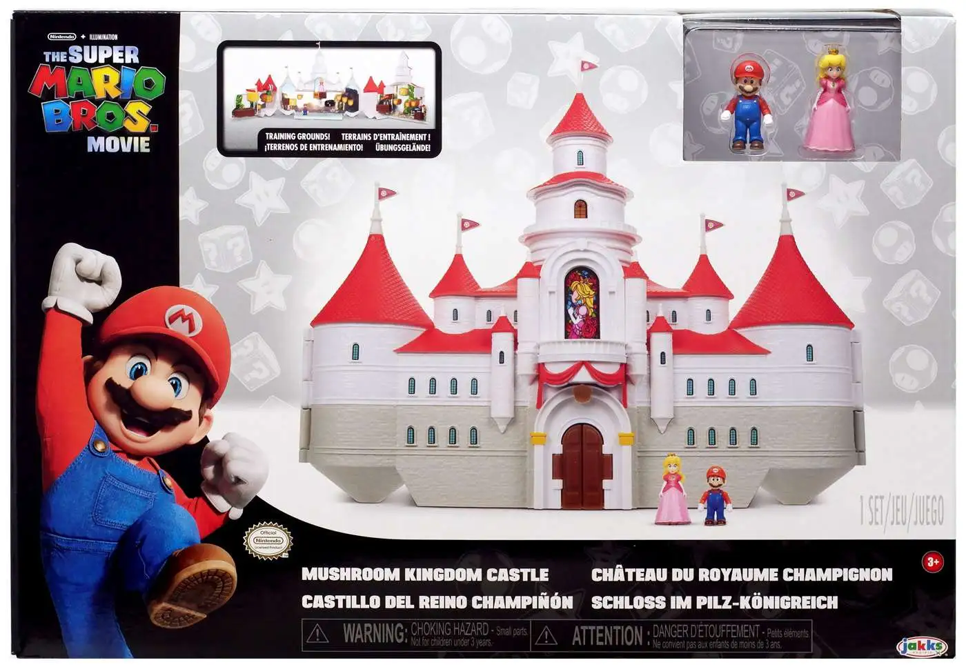 Mario mushroom castle store playset