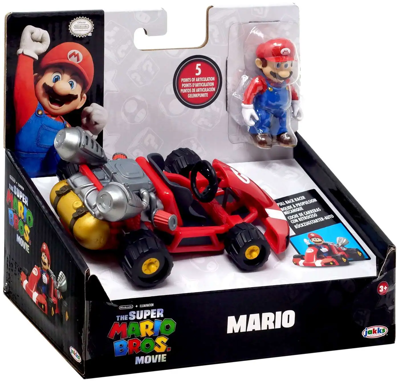 Super Mario Kart Racers Wave 5 Set of 4 Figures