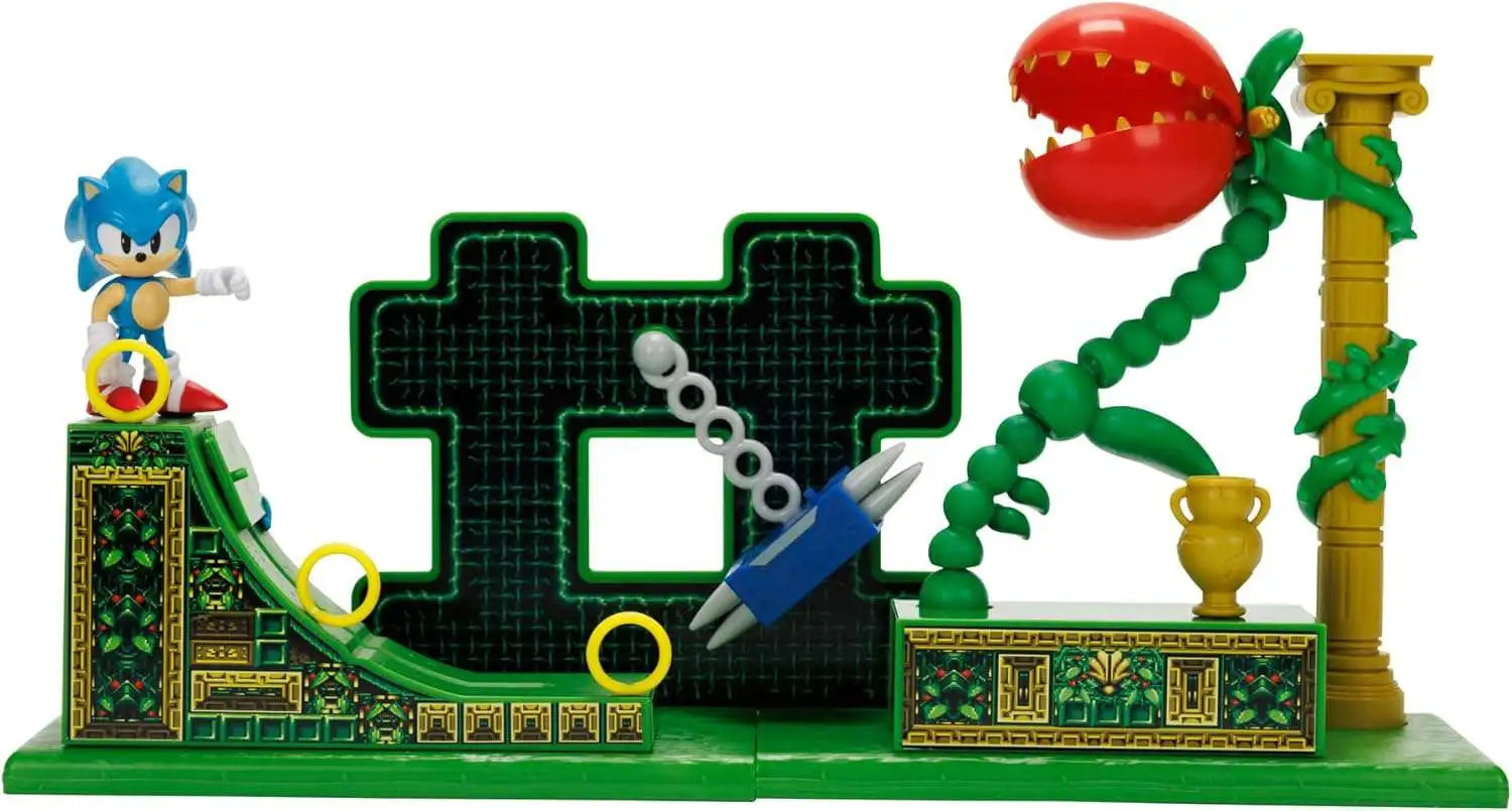 Sonic The Hedgehog Stardust Speedway Zone Playset Classic