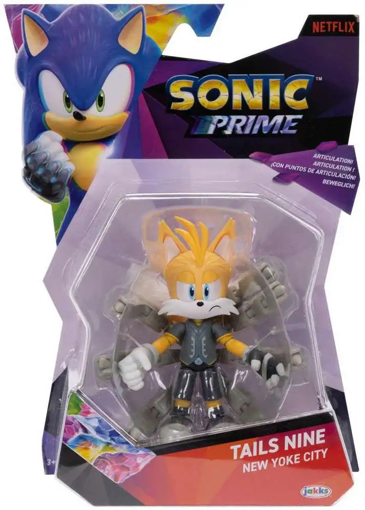 Sonic The Hedgehog Prime Series 1 Tails Nine 5 Action Figure
