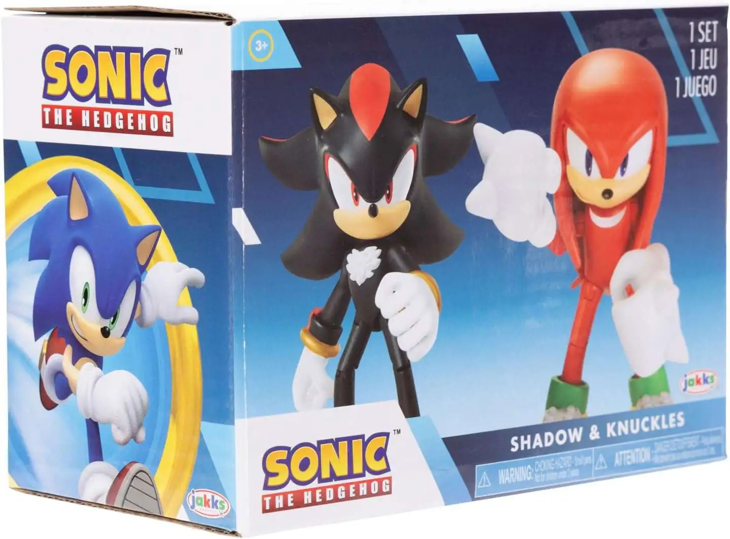 Sonic The Hedgehog Shadow & Knuckles Action Figure 2-Pack