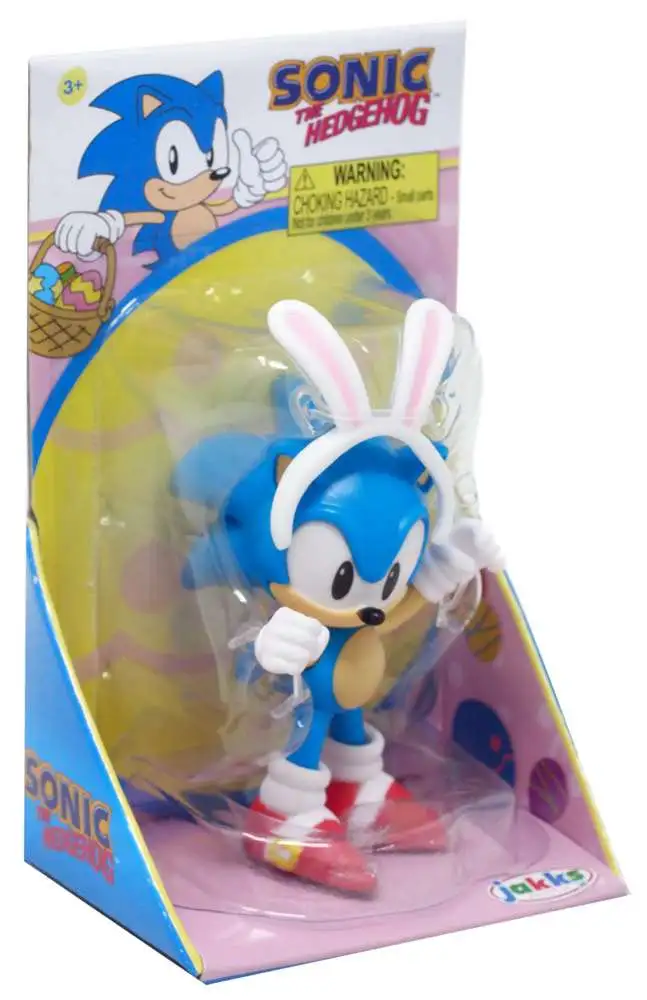 Sonic The Hedgehog Easter Sonic 2.5 Mini Figure Jakks Pacific - ToyWiz