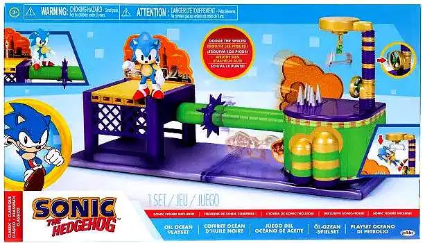 jakks Pacific　ソニック　クラシック　セット Sonic The Hedgehog Classic Oil Ocean Exclusive Playset Jakks