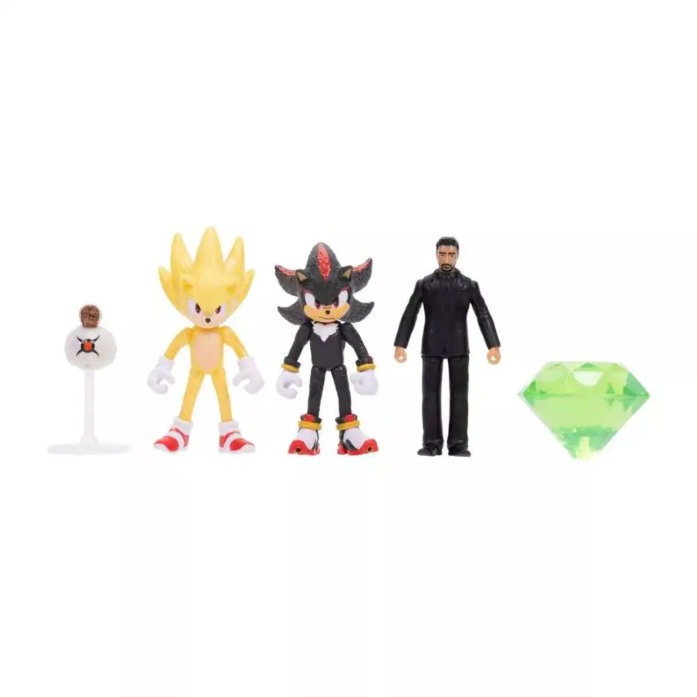 Sonic The Hedgehog 3 Agent Stone, Shadow, Master Emerald Sonic The Hedgehog 3 Agent Stone, Shadow, Master Emerald