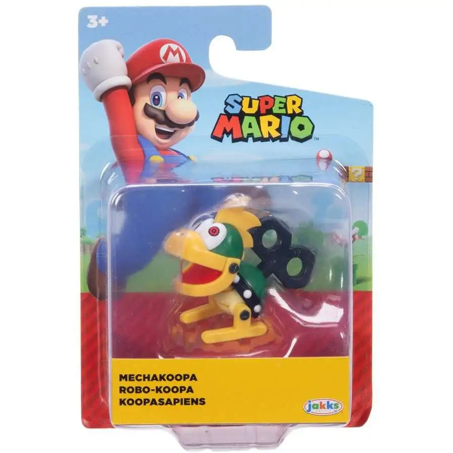 World of Nintendo Super Mario Wave 50 Mecha Koopa 2.5 Mini