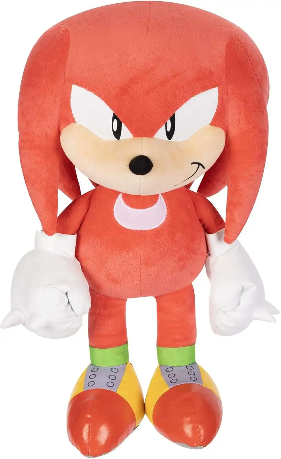 Sonic The Hedgehog Knuckles 18 JUMBO Plush Jakks Pacific ToyWiz