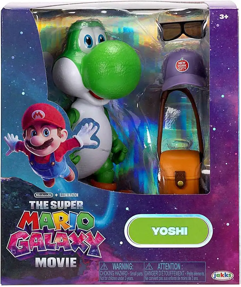 Super Mario Galaxy Movie Yoshi Action Figure