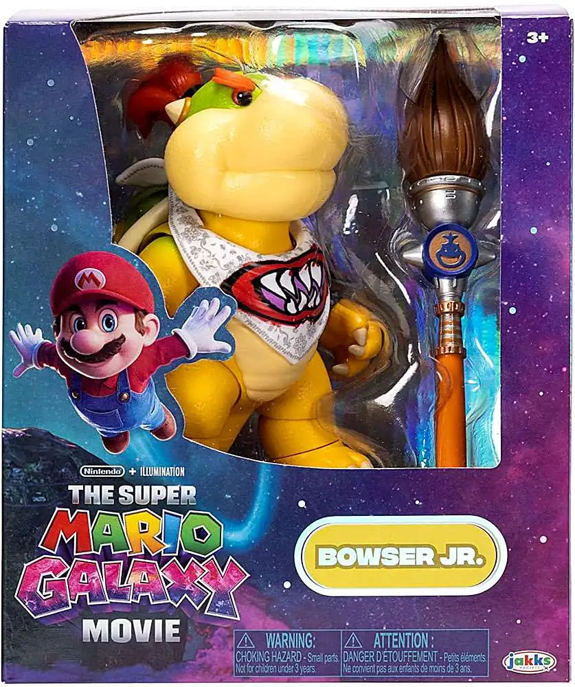 Super Mario Galaxy Movie Bowser Jr. Action Figure