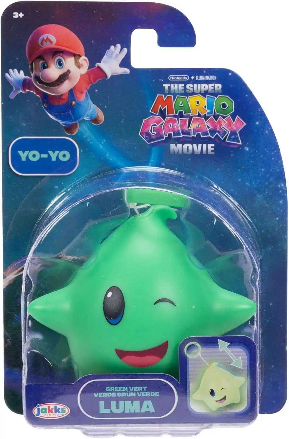 Super Mario Galaxy Movie Luma GREEN Yo-Yo