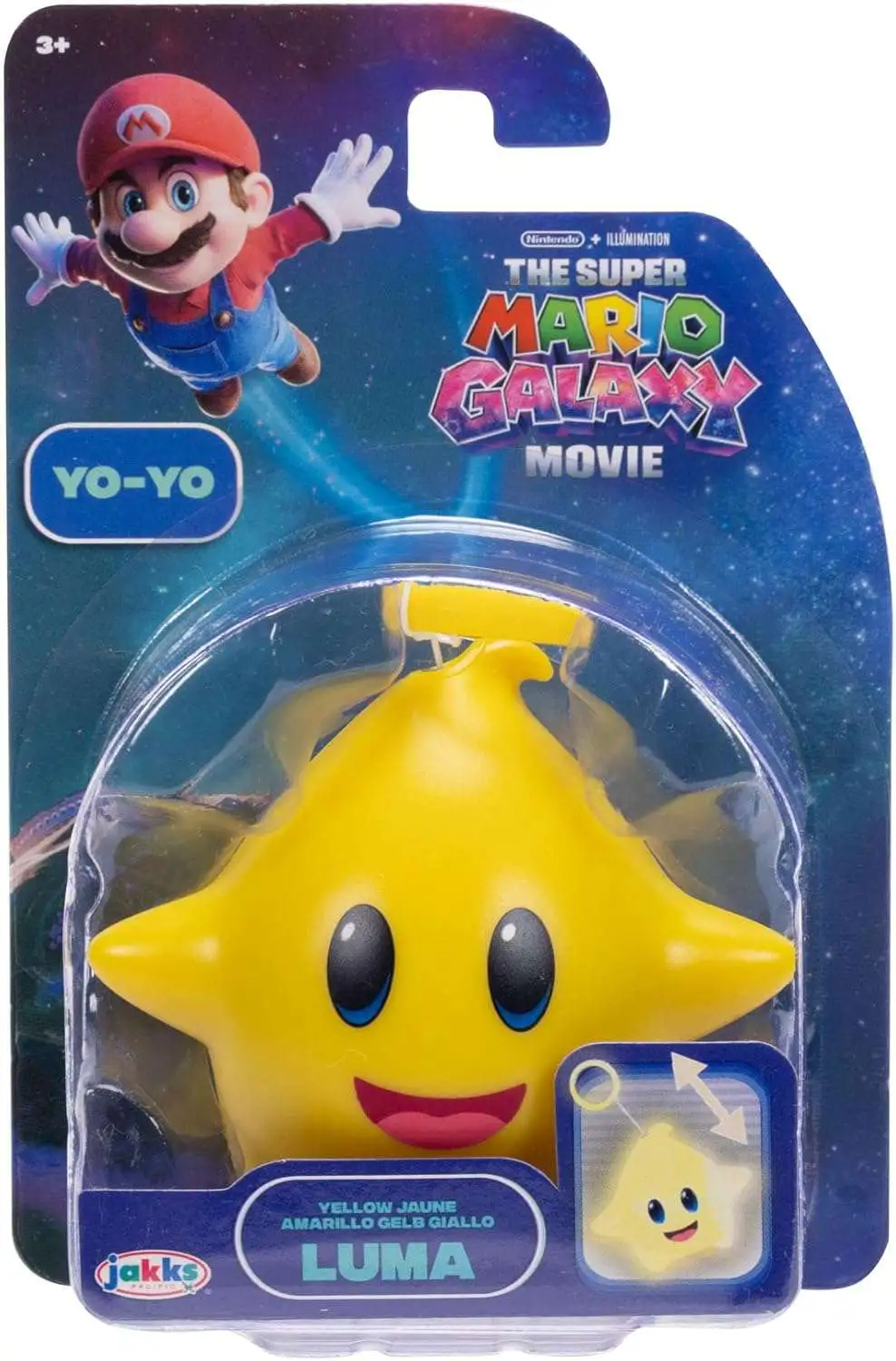 Super Mario Galaxy Movie Luma YELLOW Yo-Yo