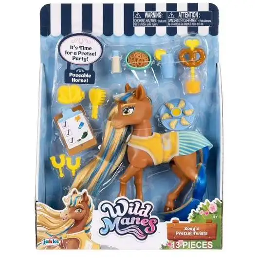 Wild Manes Zoeys Pretzel Twists Jakks Pacific - ToyWiz
